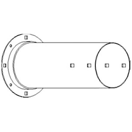 Aic Replacement Parts Tube, Grain Tank, Loading Fits John Deere 9600 9610 WN-AH135563-PEX